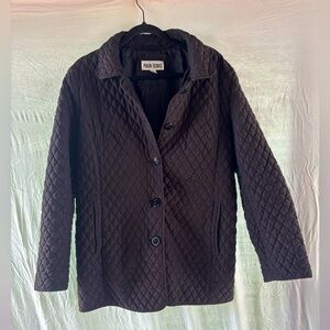 Marvin Richards EUC Quilted Black Puffer Coat – Size Large